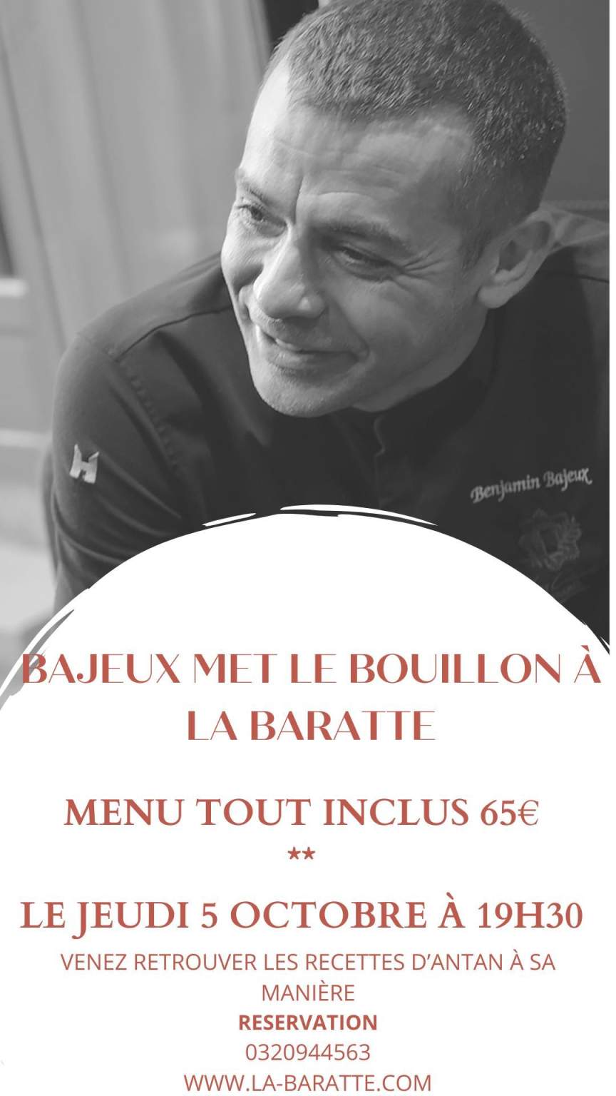 La Soirée Thématique à la Baratte notre second restaurant situé à Tourcoing